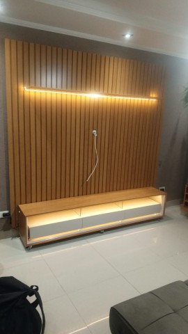 Painel ripado