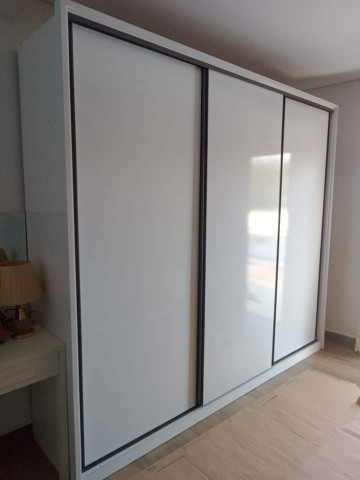 Guarda roupa de casal 3 portas de MDF 