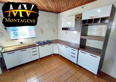 Jogo de cozinha modulado
