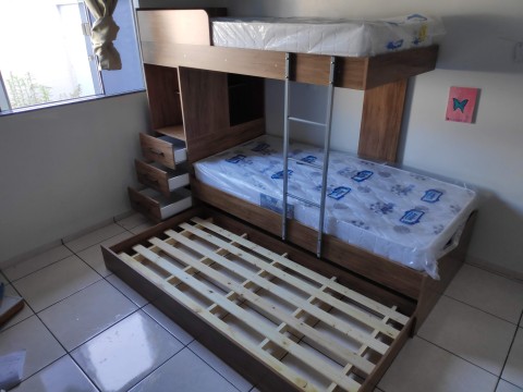 Beliche com 3 camas