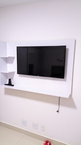 Instalação painel e TV