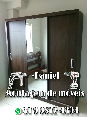 Desmontagem e remontagem de guarda roupa 