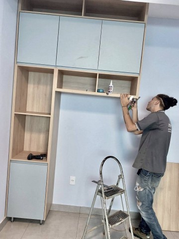 Montagem de móvel planejado 