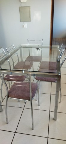 Mesa de vidro 