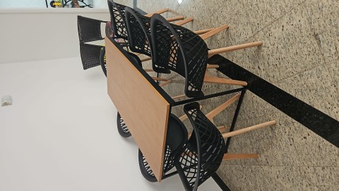 Montagem Mesa de mdf 