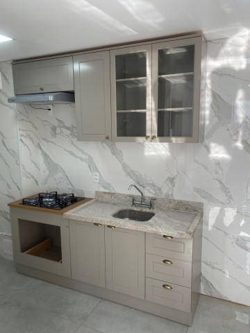 Armário de cozinha mais depurador 