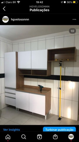 armário de cozinha compacto