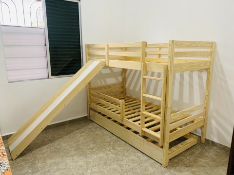 Triliche com escorregador 